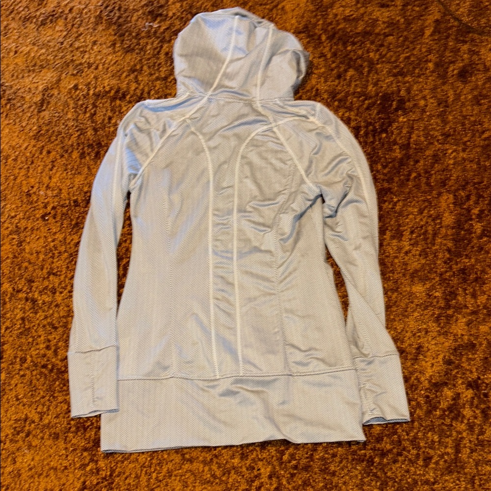 Mondetta Light Gray Bomber Jacket - image 4